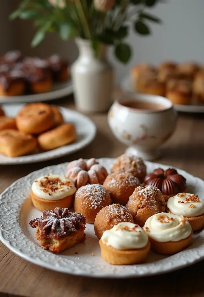 27 Wedding Ideas Indoor That Feel Cozy and Stylish - 18. Seasonal Dessert Tables