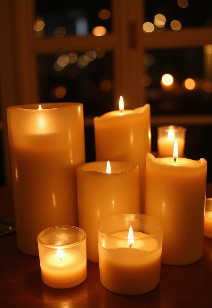 27 Wedding Ideas Indoor That Feel Cozy and Stylish - 26. Candlelight Accents