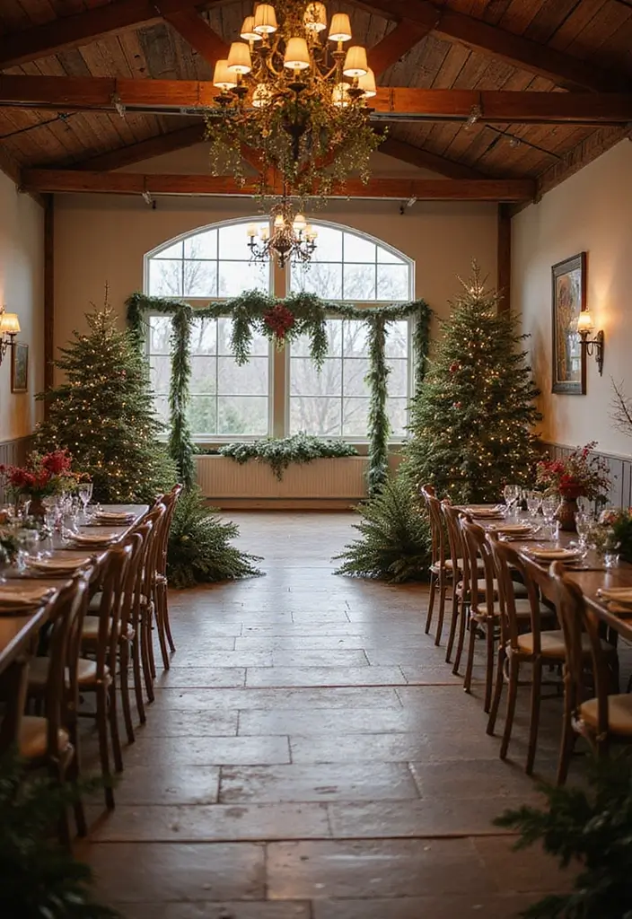 27 Wedding Ideas Indoor That Feel Cozy and Stylish - 27. Embrace the Season