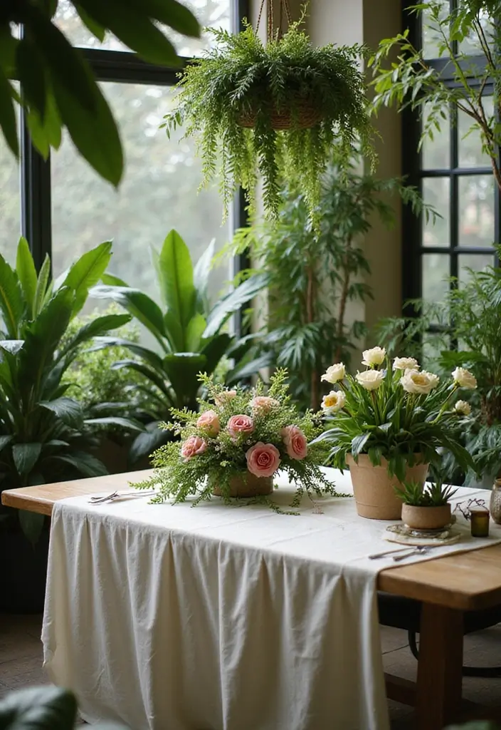 27 Wedding Ideas Indoor That Feel Cozy and Stylish - 3. Indoor Greenery