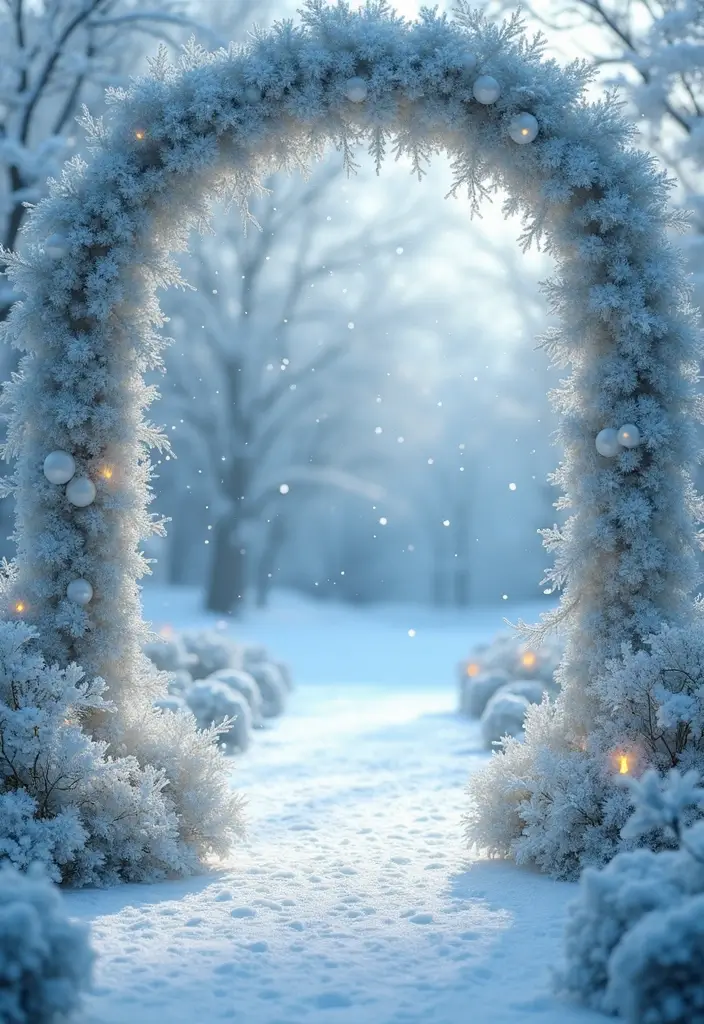 27 Winter Wedding Color Ideas That Feel Cozy And Luxe - 2. Icy Blue and Silver