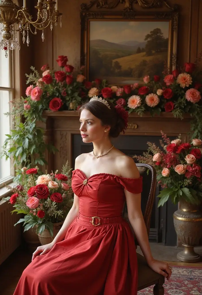 27 Winter Wedding Color Ideas That Feel Cozy And Luxe - 24. Vintage Red and Gold