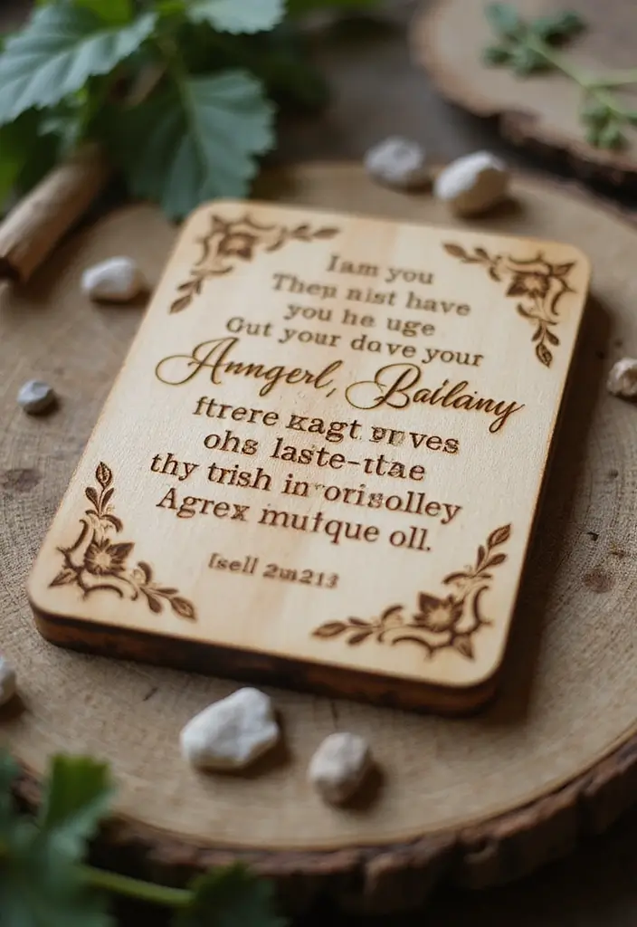 28 Anniversary Cards Ideas To Express True Love - 16. Wooden Cards