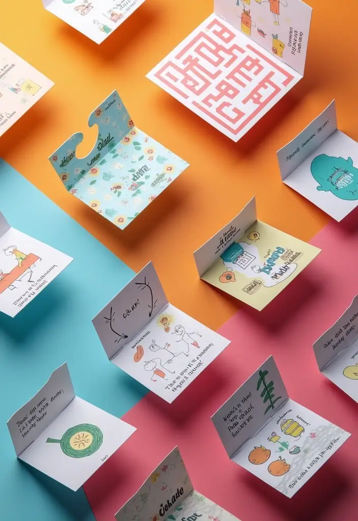 28 Anniversary Cards Ideas To Express True Love - 25. Interactive Flip Cards