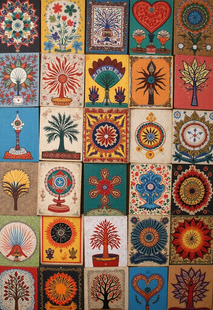 28 Anniversary Cards Ideas To Express True Love - 27. Cultural Heritage Cards