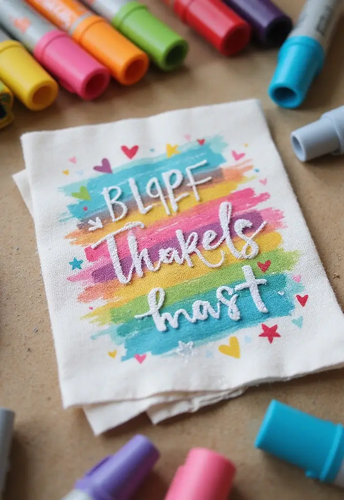 28 Anniversary Cards Ideas To Express True Love - 6. Reusable Fabric Cards