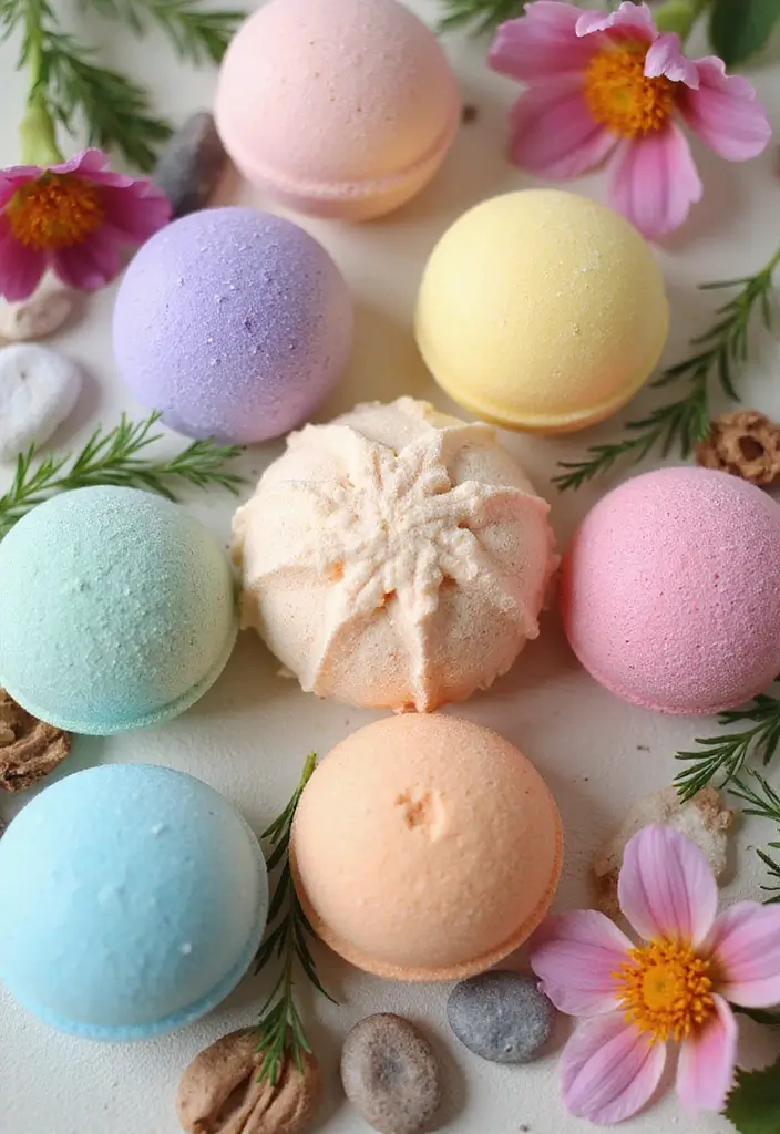 28 Eco-Friendly Bridesmaid Proposal Ideas That Are Cute and Meaningful - 10. Organic Bath Bombs