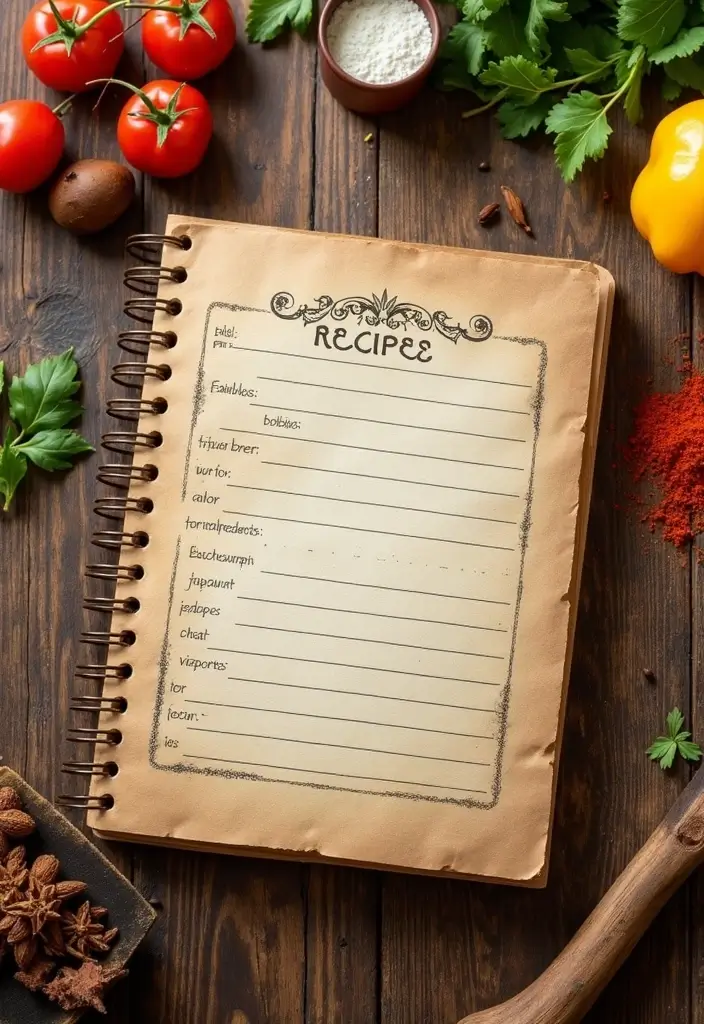 28 Eco-Friendly Bridesmaid Proposal Ideas That Are Cute and Meaningful - 12. Custom Family Recipe Booklets