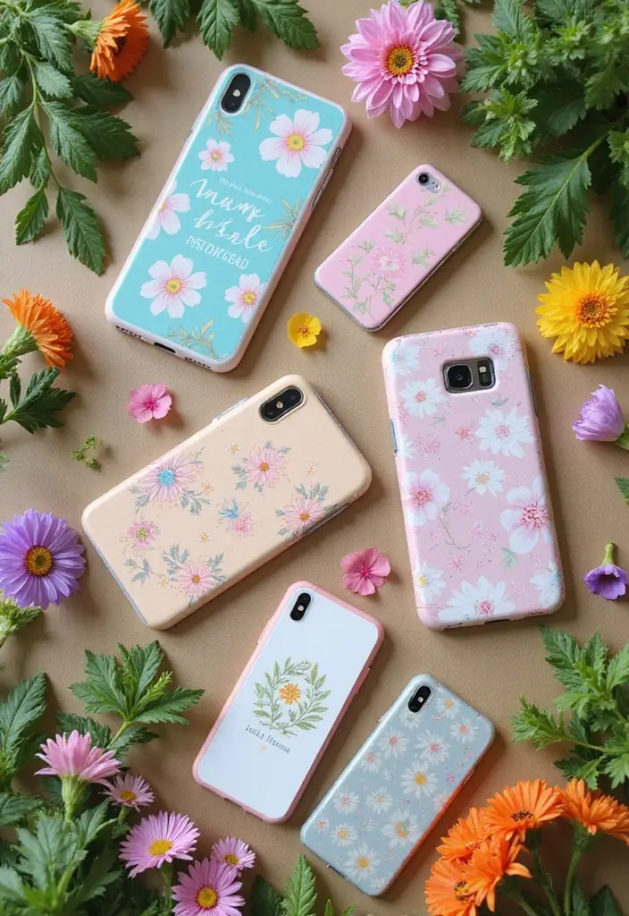 28 Eco-Friendly Bridesmaid Proposal Ideas That Are Cute and Meaningful - 20. Personalized Sustainable Phone Cases