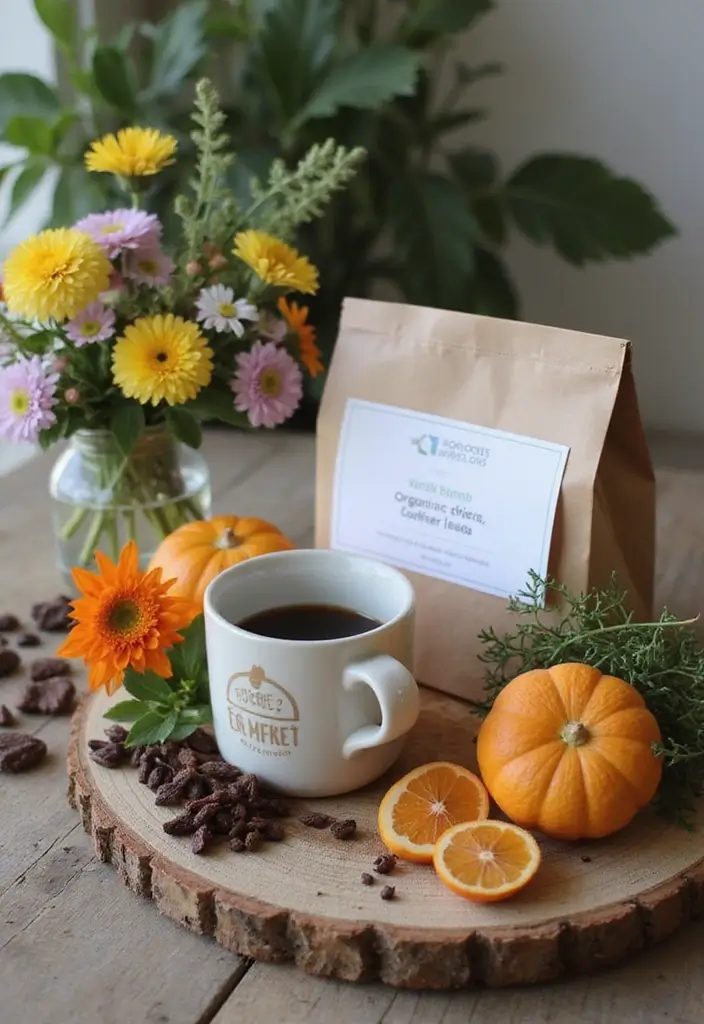 28 Eco-Friendly Bridesmaid Proposal Ideas That Are Cute and Meaningful - 23. Organic Coffee or Tea Gift Sets