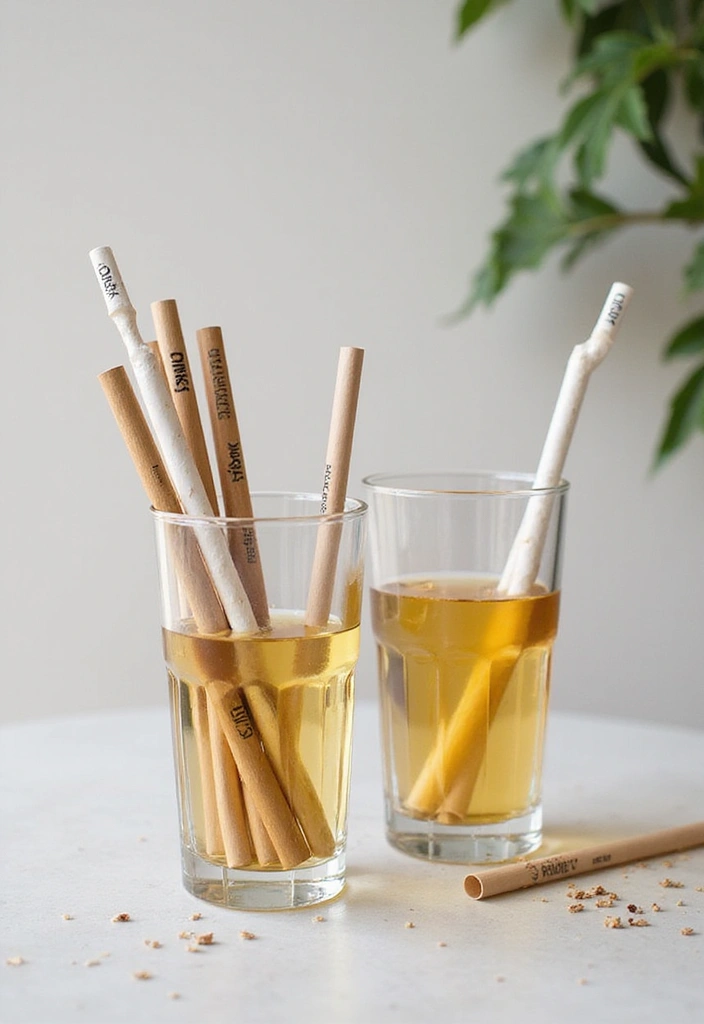 28 Eco-Friendly Bridesmaid Proposal Ideas That Are Cute and Meaningful - 26. Personalized Reusable Straws