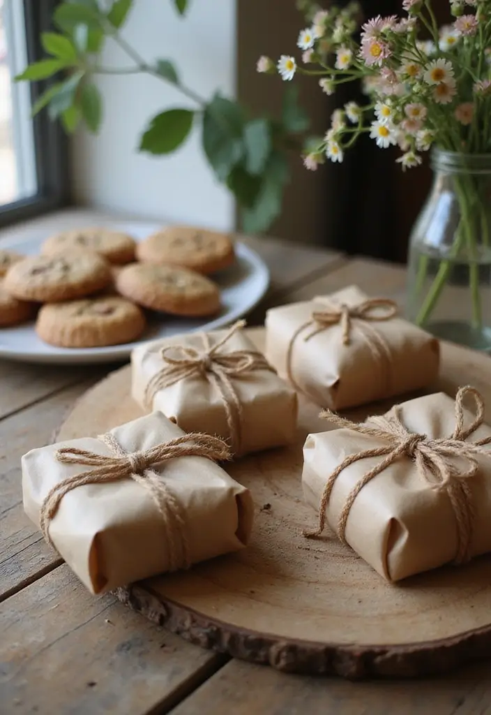 28 Eco-Friendly Bridesmaid Proposal Ideas That Are Cute and Meaningful - 4. Homemade Cookies in Recycled Packaging