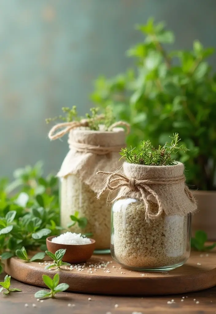 28 Eco-Friendly Bridesmaid Proposal Ideas That Are Cute and Meaningful - 7. DIY Spa Kits in Reusable Containers