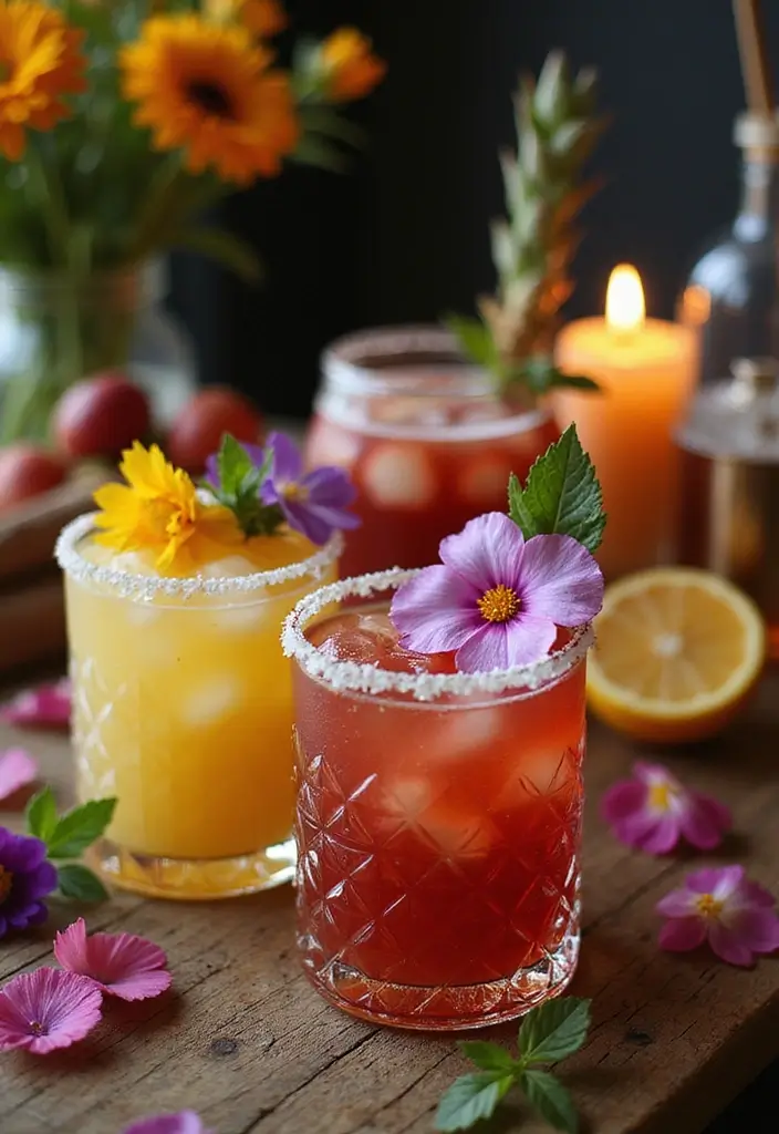 28 Fairytale Bridal Shower Ideas Straight Out Of A Dream - 18. Enchanted Cocktail Selection