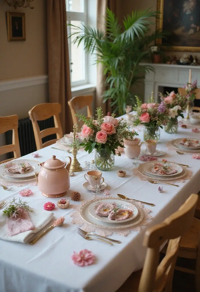 28 Fairytale Bridal Shower Ideas Straight Out Of A Dream - 19. Enchanted Table Setting
