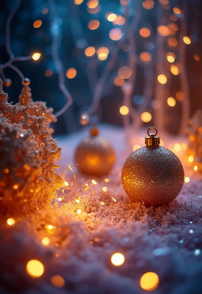 28 Fairytale Bridal Shower Ideas Straight Out Of A Dream - 25. Glittering Decor Accents