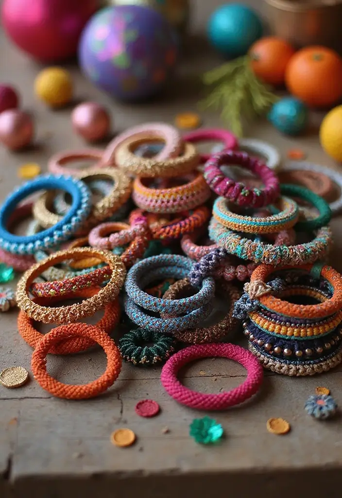 28 Quince Recuerdos Ideas For Guests To Treasure - 20. Handmade Friendship Bracelets