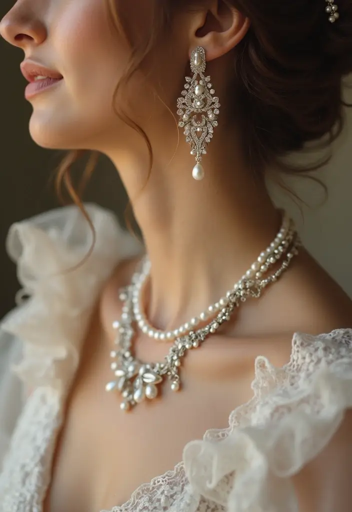 28 Something Borrowed Ideas That Add Meaning to Your Day - 1. Heirloom Jewelry