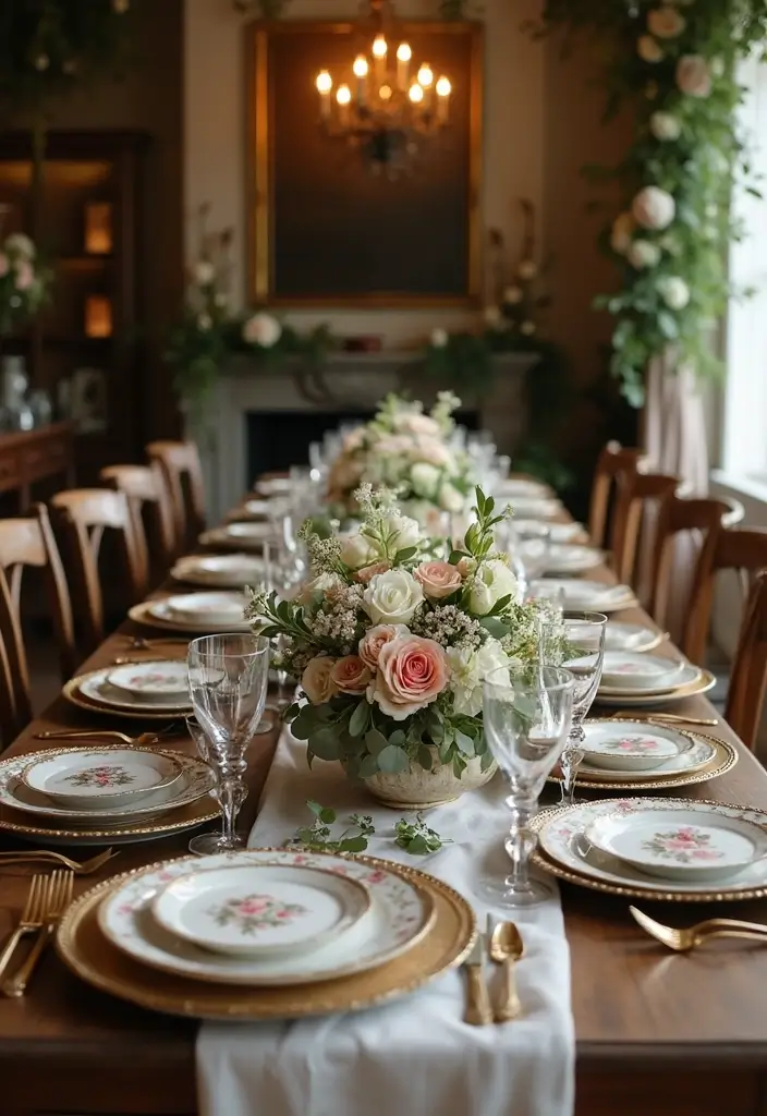 28 Something Borrowed Ideas That Add Meaning to Your Day - 7. Vintage Tableware