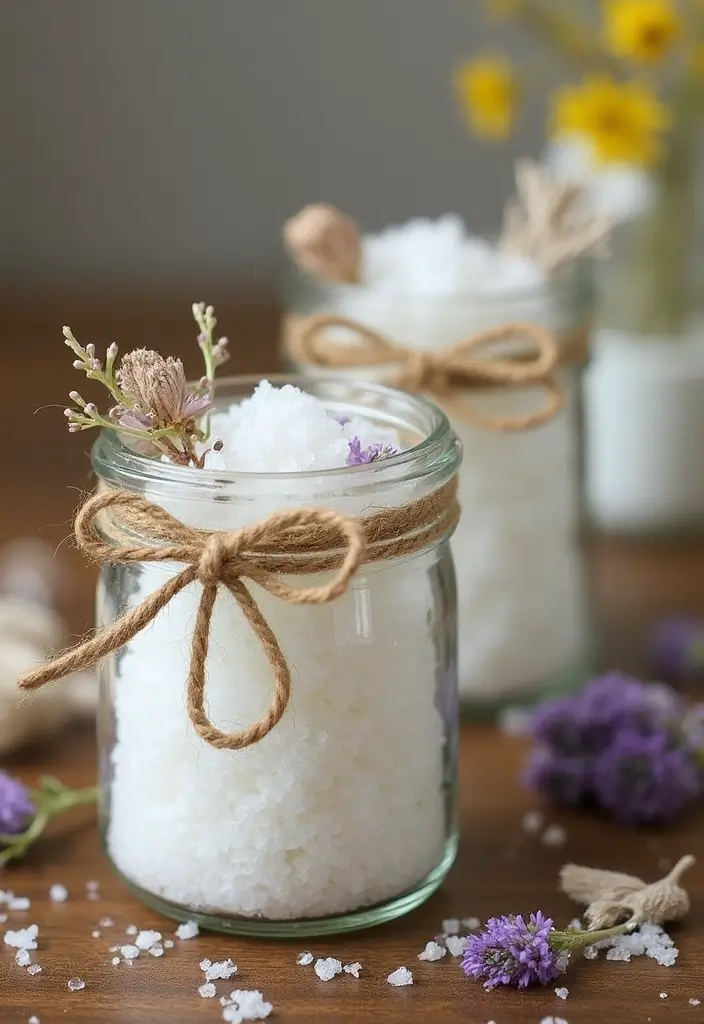 28 Wedding Favor Ideas DIY And Budget Friendly - 14. DIY Bath Salts