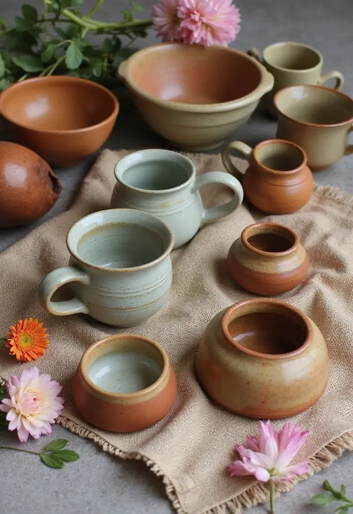 28 Wedding Favor Ideas DIY And Budget Friendly - 16. Handmade Pottery