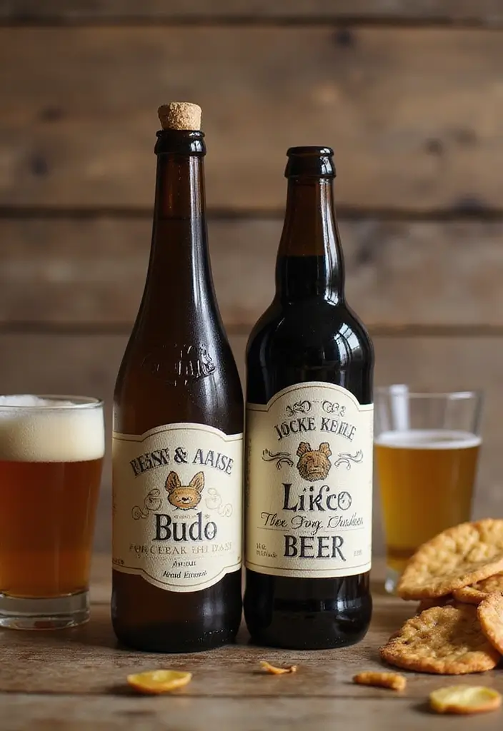 28 Wedding Favor Ideas DIY And Budget Friendly - 17. Beer or Wine Bottles