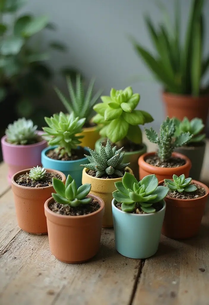 28 Wedding Favor Ideas DIY And Budget Friendly - 2. Mini Plants or Succulents