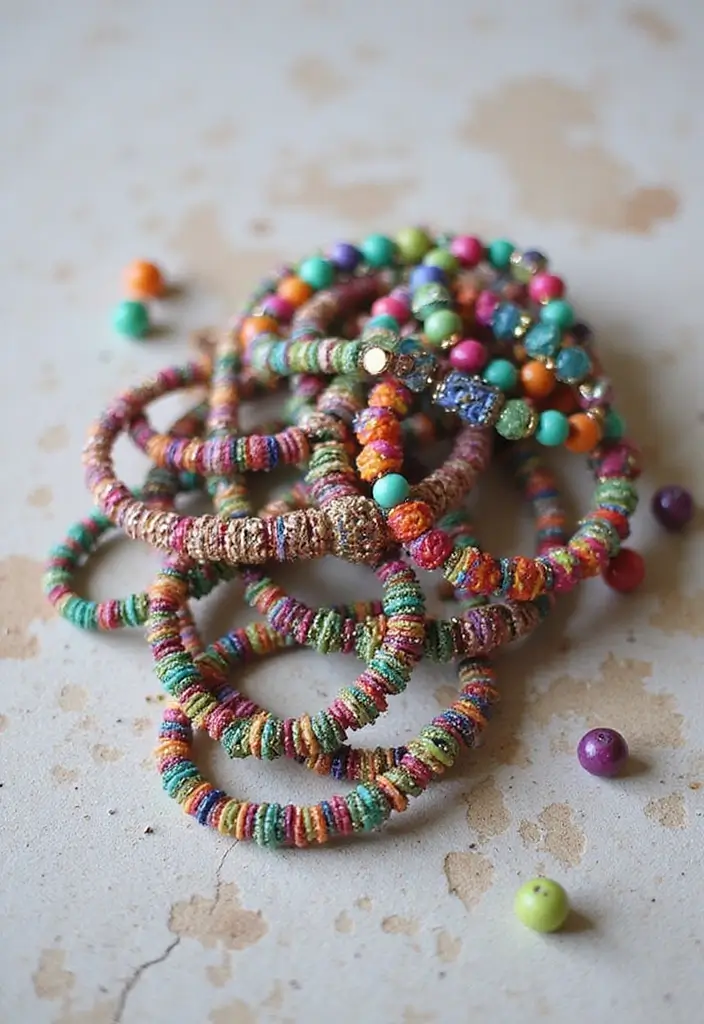 28 Wedding Favor Ideas DIY And Budget Friendly - 24. DIY Bead Bracelets