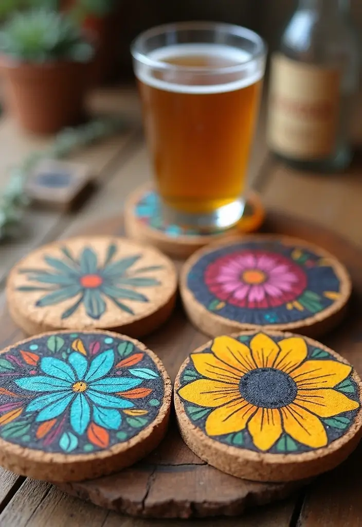 28 Wedding Favor Ideas DIY And Budget Friendly - 6. Personalized Coasters