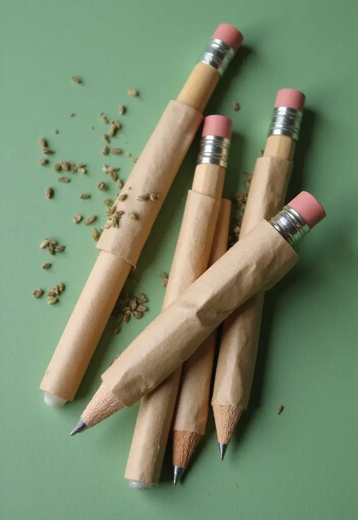 28 Wedding Favor Ideas DIY And Budget Friendly - 9. Plantable Pencils