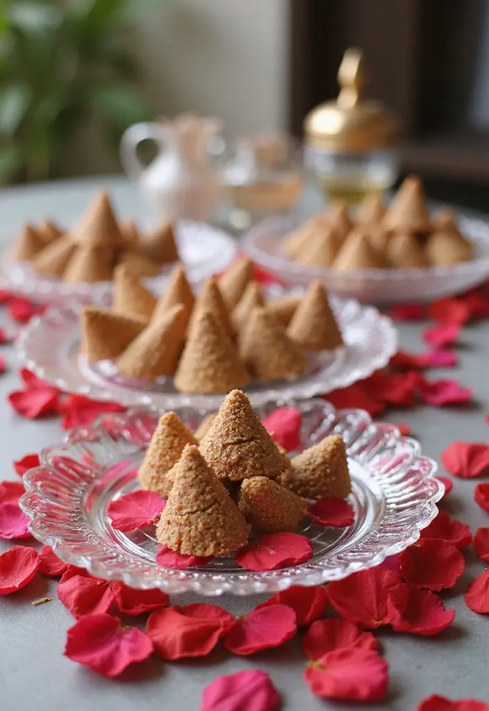 29 Mehndi Platter Ideas That Look Beautiful In Pictures - 11. Modern Minimal: Clear Acrylic Platters