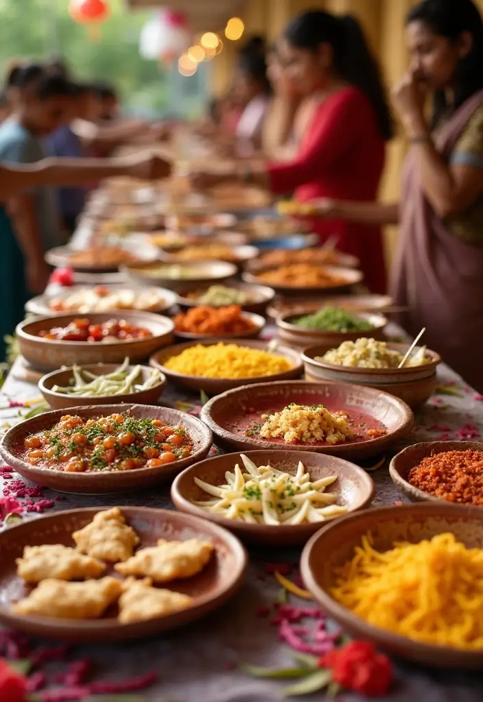 29 Mehndi Platter Ideas That Look Beautiful In Pictures - 19. Fun and Games: Interactive Platters