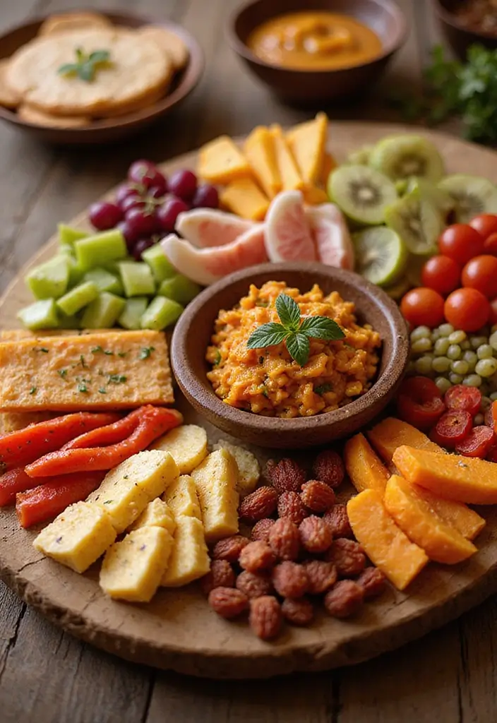 29 Mehndi Platter Ideas That Look Beautiful In Pictures - 21. Charcuterie Splendor: Savory Platters