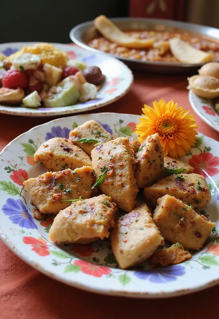 29 Mehndi Platter Ideas That Look Beautiful In Pictures - 22. Whimsical Watercolors: Painted Platters