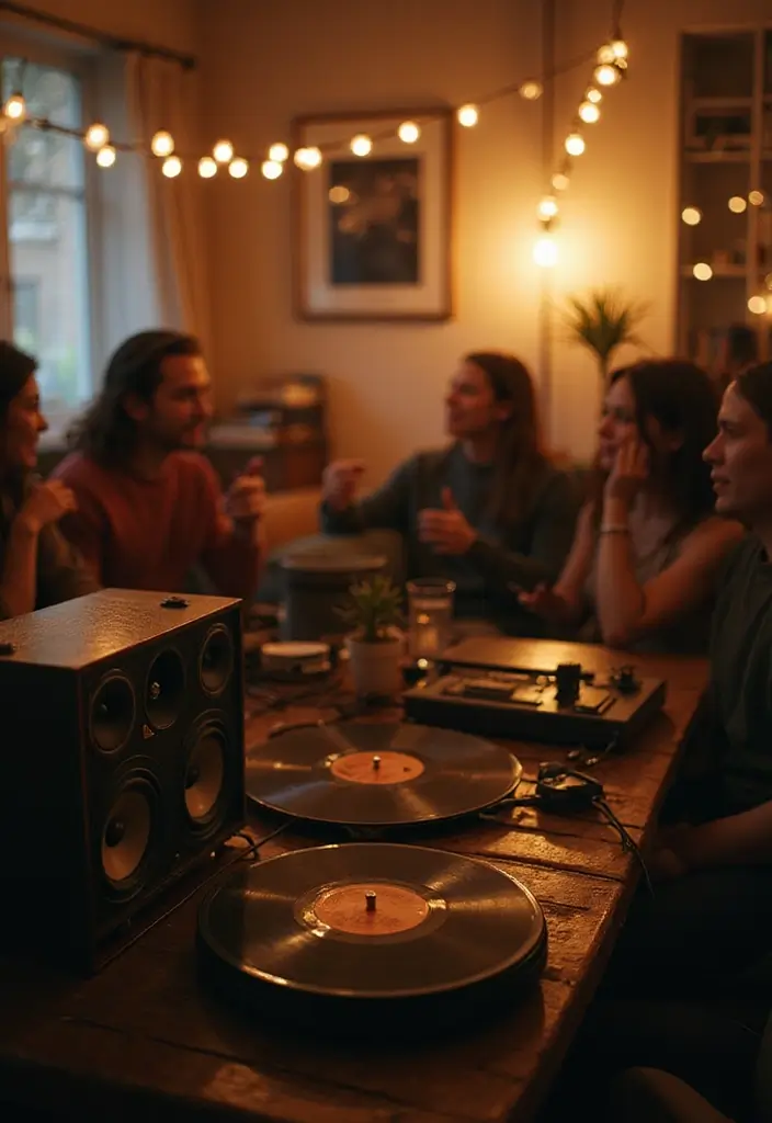 29 Vintage Bridal Shower Ideas With Retro Charm - 8. Nostalgic Music Playlist