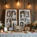29 Wedding Photo Display Ideas That Tell Your Love Story