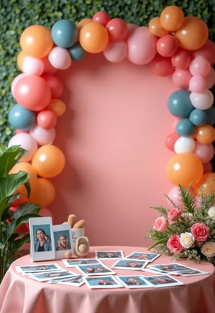 29 Wedding Photo Display Ideas That Tell Your Love Story - 6. Photo Booth with Instant Prints