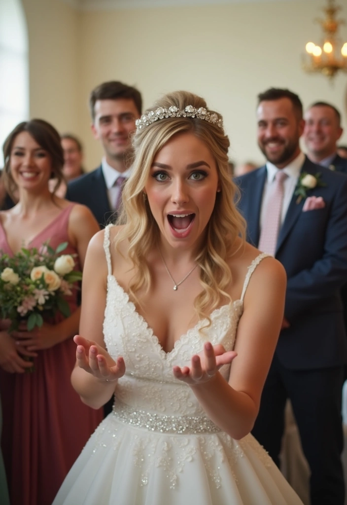 29 Wedding Photo Ideas: Funny And Candid Moments - 5. The Sassy Bestie