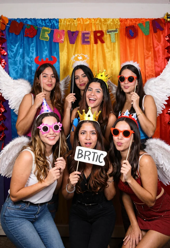 16 Christian Bachelorette Party Ideas With Faith And Fun - 15. DIY Faith and Fun Photo Booth 1