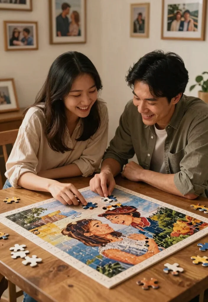 17 50th Wedding Anniversary Ideas That Celebrate a Lifetime Together - 13. Create a Personalized Puzzle 1
