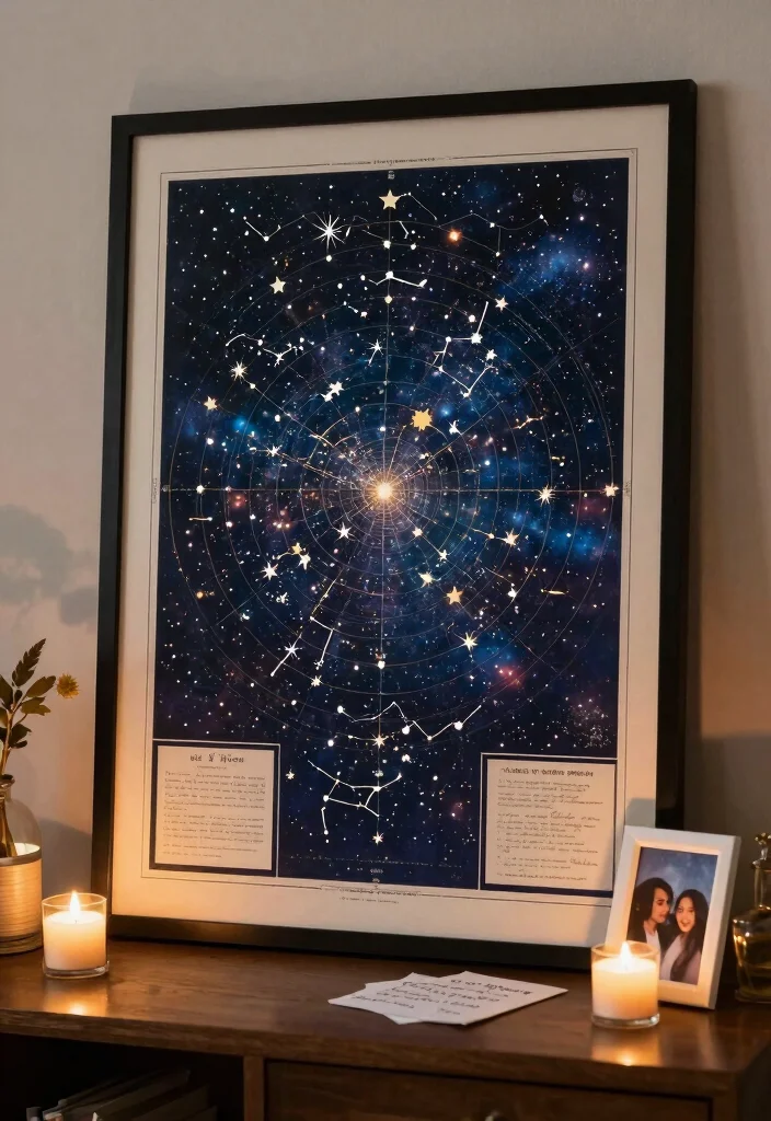 17 50th Wedding Anniversary Ideas That Celebrate a Lifetime Together - 14. Gift a Customized Star Map 1