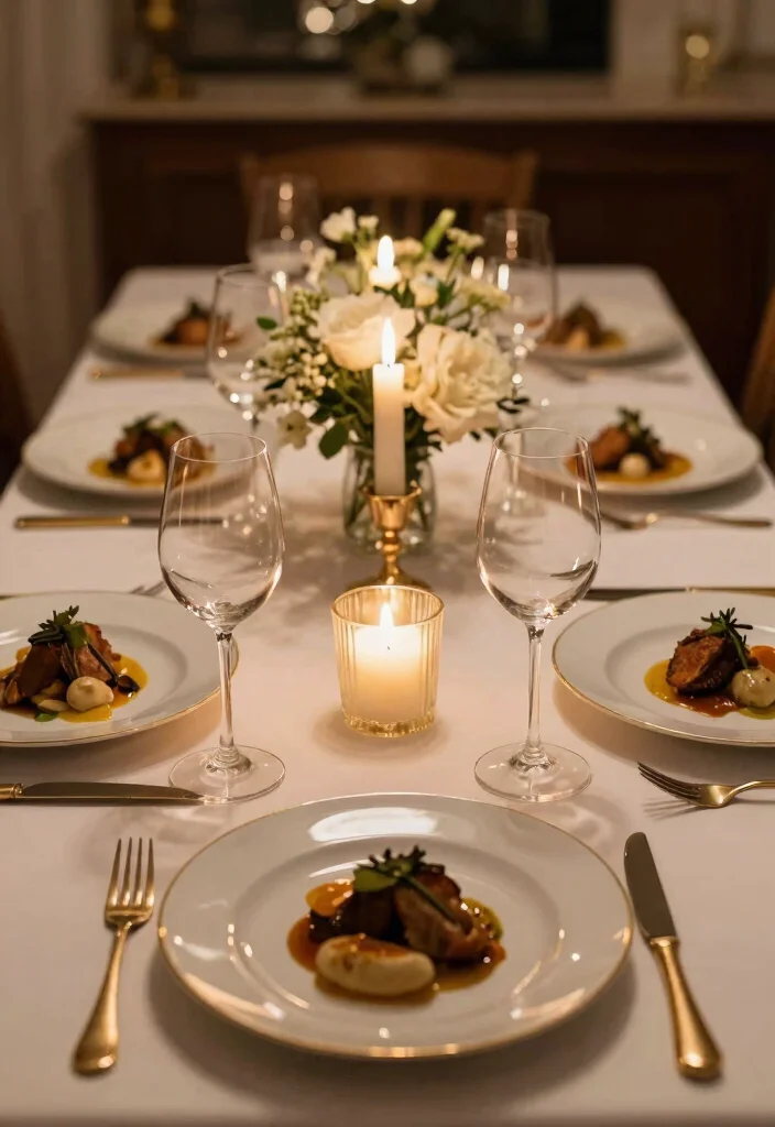 17 50th Wedding Anniversary Ideas That Celebrate a Lifetime Together - 8. Plan a Special Dinner 1