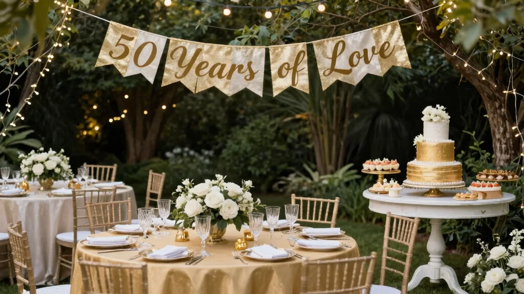 17 50th Wedding Anniversary Ideas That Celebrate a Lifetime Together