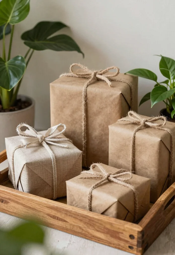 17 Anniversary Room Decoration Ideas That Feel Romantic - 13. Sustainable Gift Corner 1