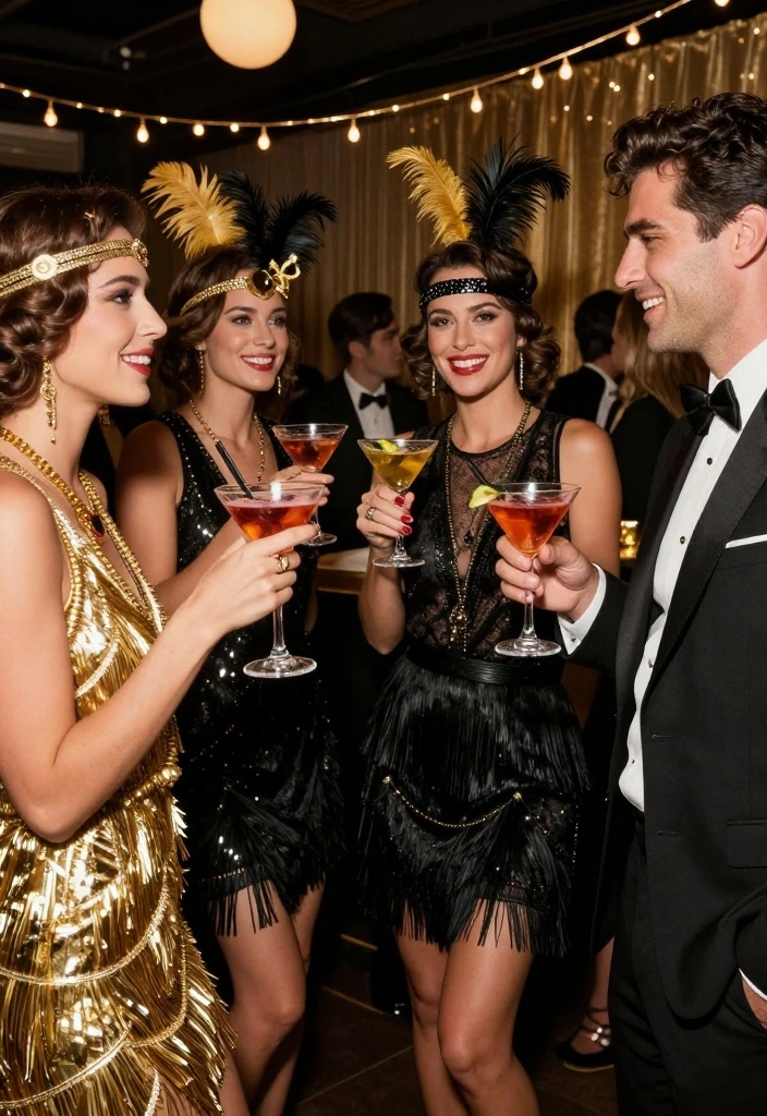 17 Bachelor Party Ideas That Are Fun and Memorable - 17. Unique Bachelor Party Theme: Roaring '20s 1