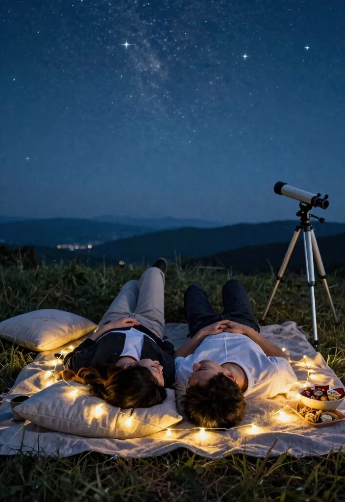 17 DIY and Budget-Friendly Anniversary Ideas to Celebrate Your Love - 14. Plan a Stargazing Night 1