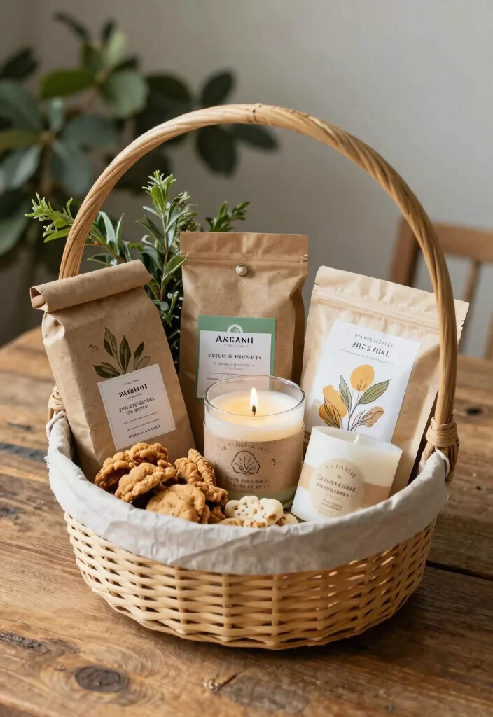 17 DIY and Budget-Friendly Anniversary Ideas to Celebrate Your Love - 17. Eco-Friendly Gift Basket 1