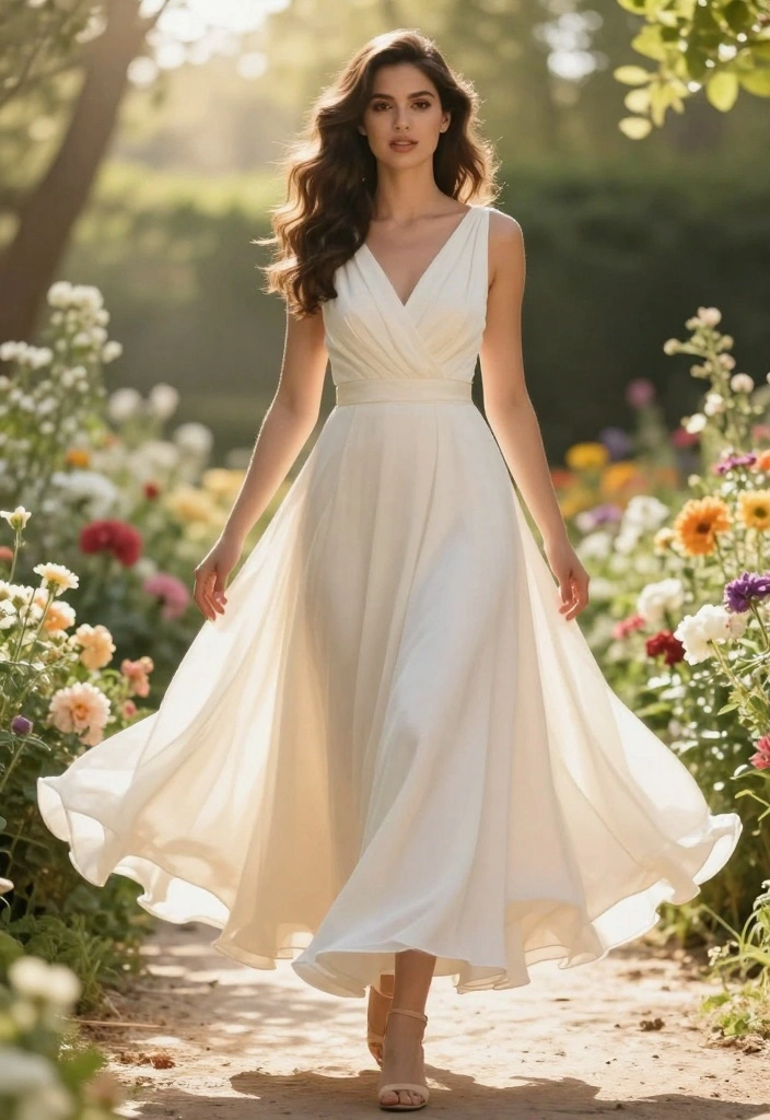 17 Grad Photo Outfit Ideas To Look Your Best - 16. Classic A-Line Dress 1