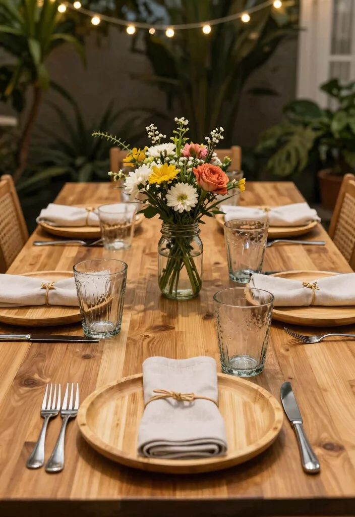17 Green Bridal Shower Ideas That Feel Natural - 9. Eco-Friendly Tableware 1