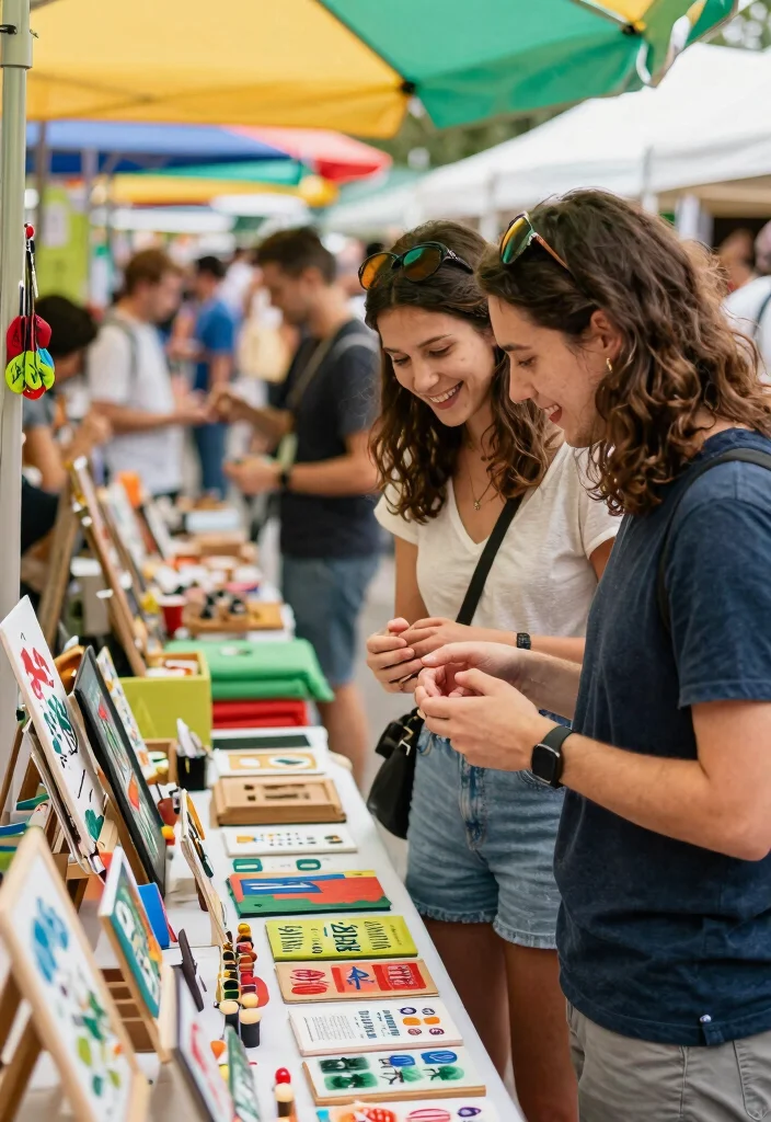 17 One Year Anniversary Ideas That Feel Heartfelt - 13. Attend a Local Eco-Fair 1